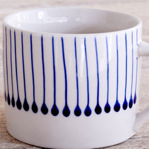 Nkuku Iba Mug Indigo Large